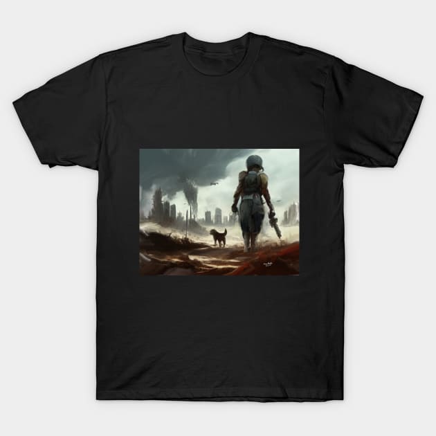 Dystopia T-Shirt by Rene Martin